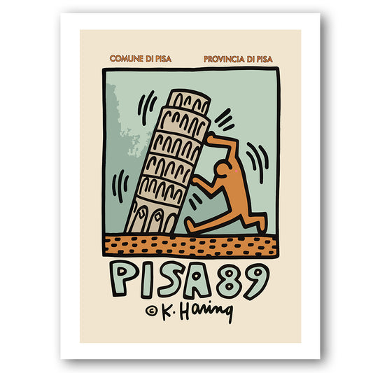 KEITH HARING | Pissa in Green